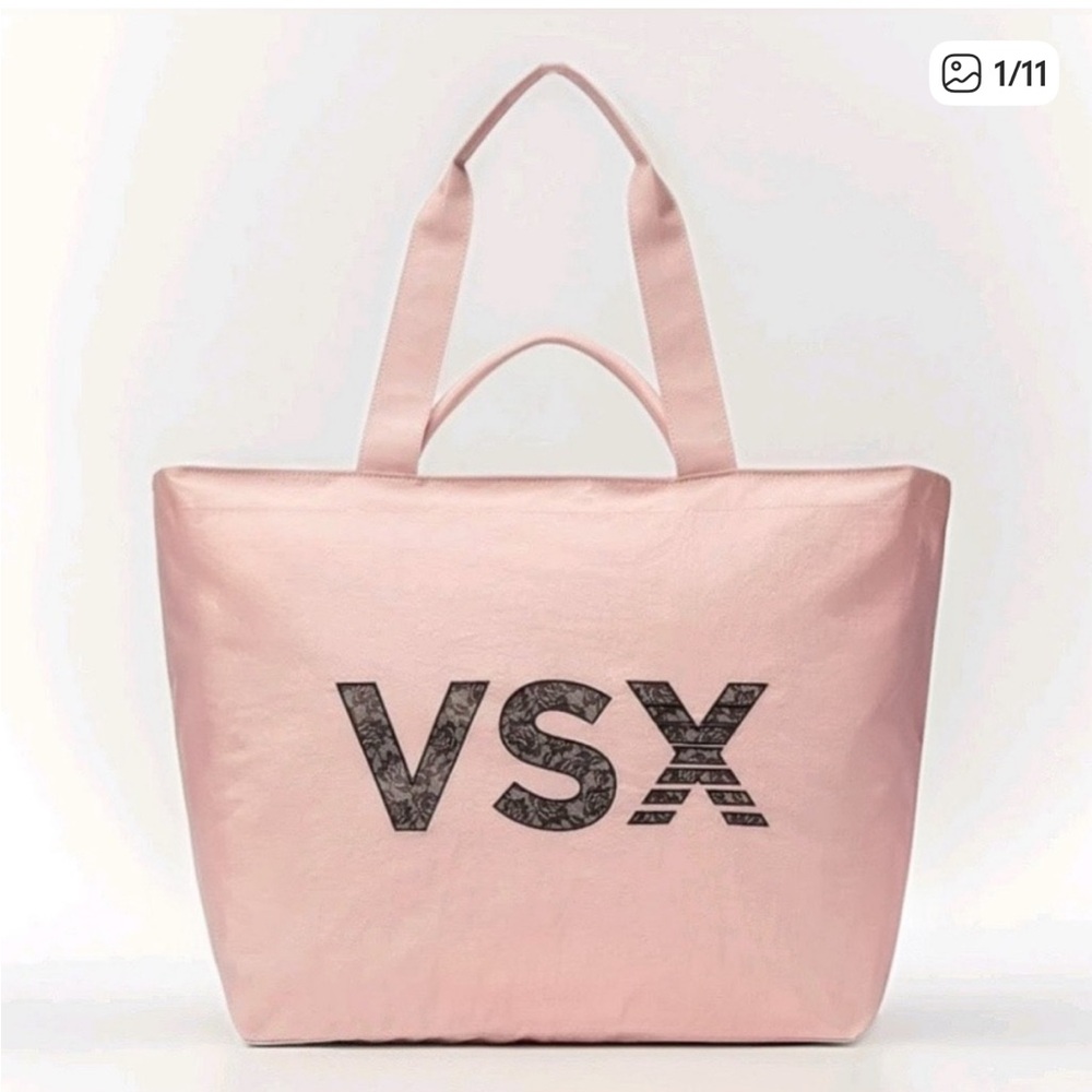 Victoria's Secret Pink and Black VSX Tote